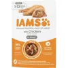 Iams Delights Kitten Csirke Falatkák Ízletes Szószban nedves macskatáp 85g