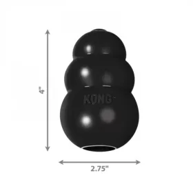 KONG Extrém Harang Fekete Kutyajáték L