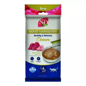   N&D Quinoa Adult Cat Weight Management Cream with Chicken&tuna 60g