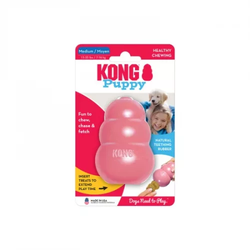 KONG Puppy játék Kölyökkutyáknak M