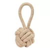 KERBL Csomózott labda kötéllel, 21 cm