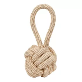 KERBL Csomózott labda kötéllel, 21 cm