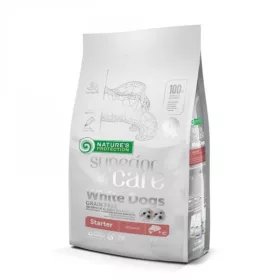   Natures Protection Dog Starter SC White Grain Free Salmon 1,5kg