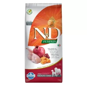   N&D Pumpkin Dog fürj & sütőtök,gránátalma adult medium & maxi 12kg