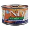 N&D Dog Pumpkin konzerv bárány & áfonya sütőtökkel Puppy mini 140g