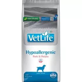 Vet Life Natural Diet Dog Hypoallergenic Pork & Potato 12kg