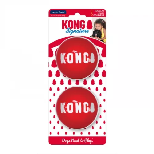 KONG Feliratos Labda Kutyajáték (2db/cs) L