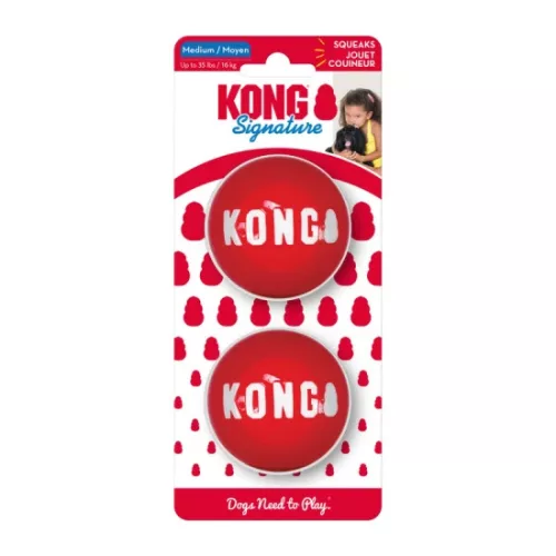 KONG Feliratos Labda Kutyajáték (2db/cs) M