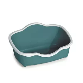 Trés Chic Macska Wc 56x38,5x26cm Fehér/Zöld