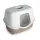 Trés Chic Fedeles Macska Wc 56x39x39cm Fehér/Világosszürke