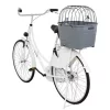 Trixie Kosár Biciklire Műanyag/Fém 36x48x46cm Szürke
