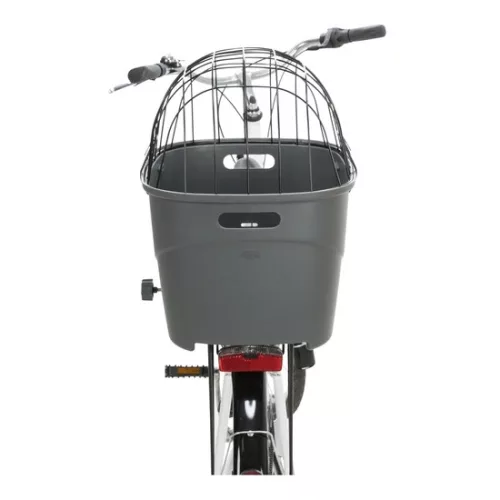 Trixie Kosár Biciklire Műanyag/Fém 36x48x46cm Szürke