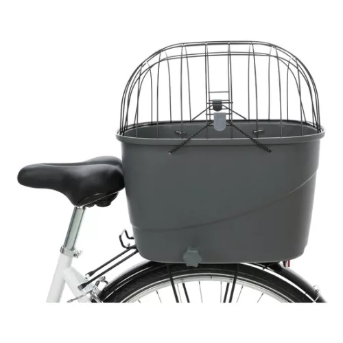 Trixie Kosár Biciklire Műanyag/Fém 36x48x46cm Szürke