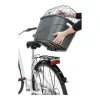 Trixie Kosár Biciklire Műanyag/Fém 36x48x46cm Szürke
