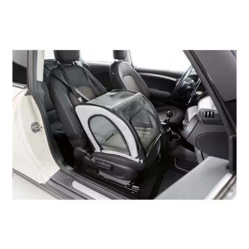 Trixie Autóba utazó táska 44x37x40 Szürke/Fekete