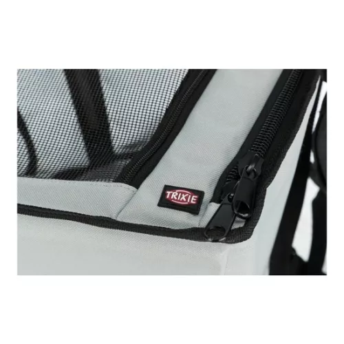 Trixie Autóba utazó táska 44x37x40 Szürke/Fekete