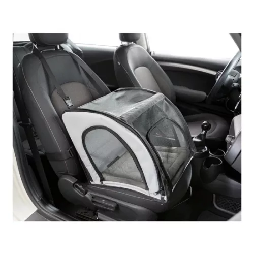 Trixie Autóba utazó táska 44x37x40 Szürke/Fekete