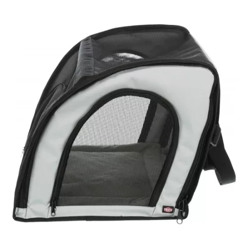 Trixie Autóba utazó táska 44x37x40 Szürke/Fekete