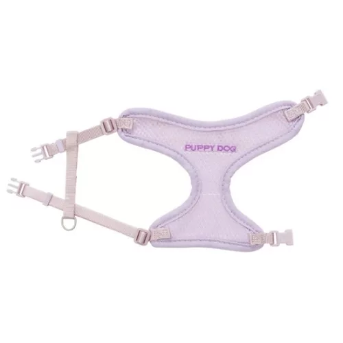 Trixie Junior Puppy Soft Szett Hám+póráz 26–34 cm/10mm 2m világos lila