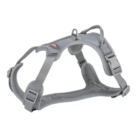   Trixie Hám Premium Active M: 49–69 cm/20 mm, Grafitszürke