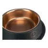 Trixie Tál fém Be Nordic rozsdamentes 0,9l/23cm fekete/bronz