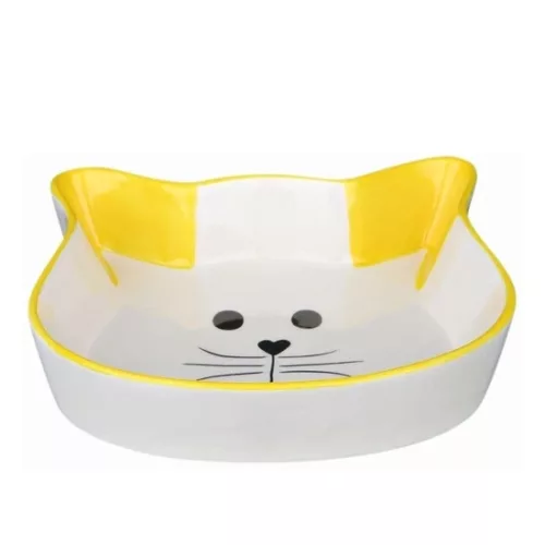 Trixie cicafej formájú kerámia tál 0,25l/12cm