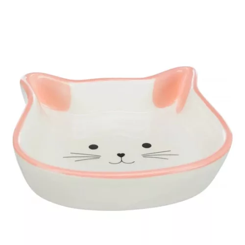 Trixie cicafej formájú kerámia tál 0,25l/12cm