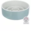 Trixie Tál Kerámia Evéslassító 0,45l/14cm szürke/kék