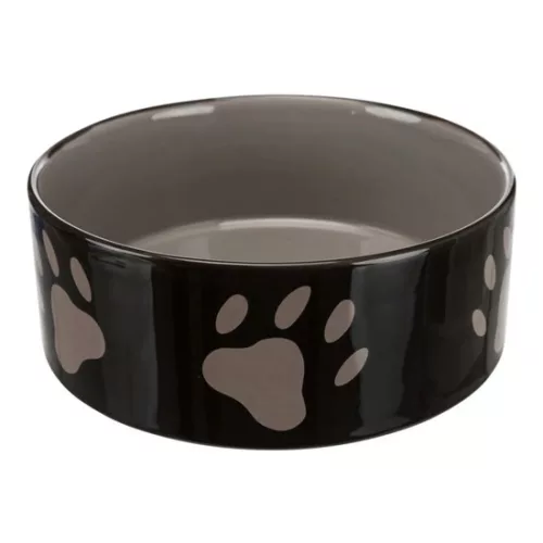 Trixie kerámia tál tappancs mintával 1,4l/20cm barna/krém