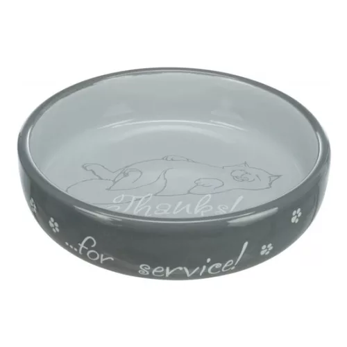 Trixie Tál Kerámia Macskának Mintás 0,3l/15cm