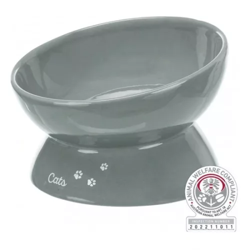 Trixie ergonómikus kerámia tál XXL 0,35L/17cm szürke
