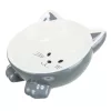 Trixie kerámia tál macskafej formájú 015l/14cm