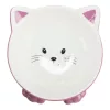 Trixie kerámia tál macskafej formájú 015l/14cm