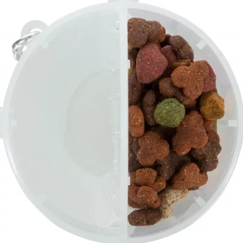 Trixie műanyag utazó szett szilikon tállal 2x0,35l/11x23cm