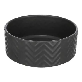 Trixie kerámia tál, 0,9 l/o 16 cm, fekete