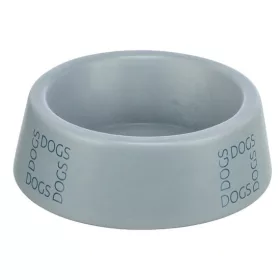   Trixie Tál Kerámia Kutyáknak, 0Trixie 4 l/o 16 cm, Szürke/Kék