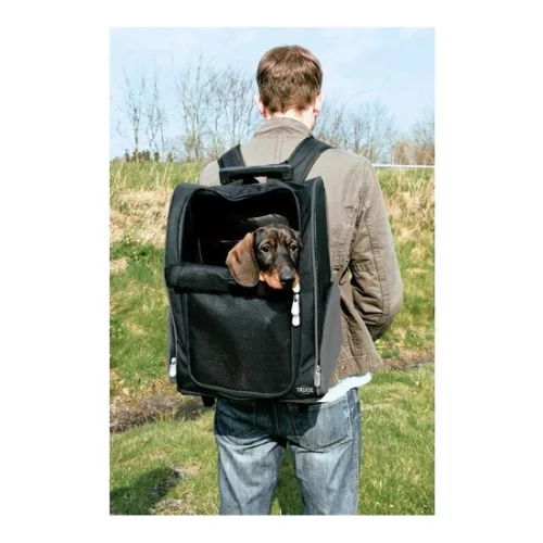 Trixie Szállítótáska Gurulós,Húzható 32x45x25cm szürke