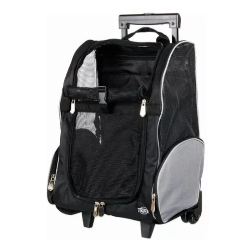 Trixie Szállítótáska Gurulós,Húzható 32x45x25cm szürke