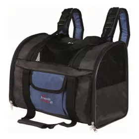 Trixie Hátizsák Connor 42x29x21cm fekete/kék