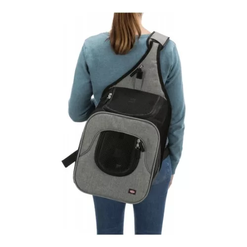 Trixie Szállítótáska Savina 30x33x26cm Fekete/Szürke