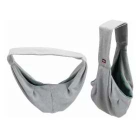   Trixie Szállítótáska Junior Vállpántos 22x20x60cm Világosszürke/Menta