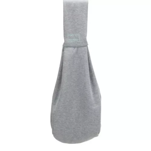 Trixie Szállítótáska Junior Vállpántos 22x20x60cm Világosszürke/Menta