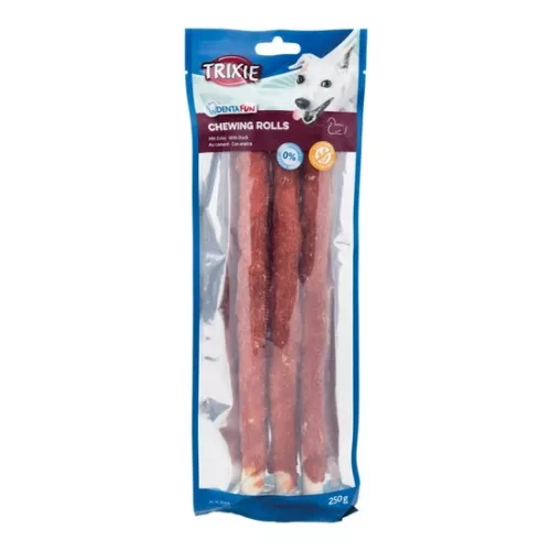 Trixie Jutalomfalat Denta Fun Pálcák Kacsás 28cm 3db/Csomag 250g