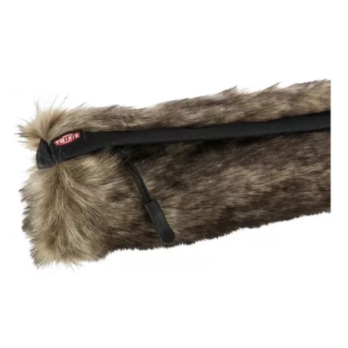 Trixie Játék Dummy Plüss/Poliészter o 6 × 20 cm Nyúlszőr hatású, Fekete
