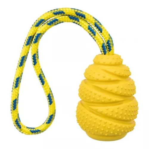 Trixie Játék Sporting Tömör Gumi Harang Kötéllel 9cm