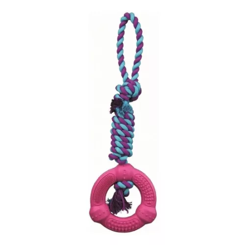 Trixie Játék Denta Fun Karika Kötélen 12cm/41cm