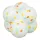 Játék Light & Strong, buboréklabda, EPS, 8 cm, fehér/többszínű