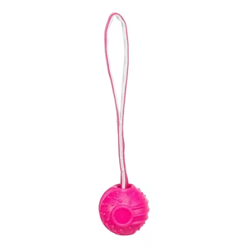 Játék Soft & Strong labda pánttal TPR, 27cm rózsaszín
