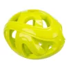 Trixie Játék Méhsejt rögbilabda, TPE, 11 cm, limezöld