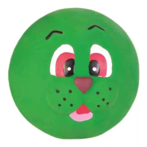 Trixie Játék Latex Labda Arcok 6cm